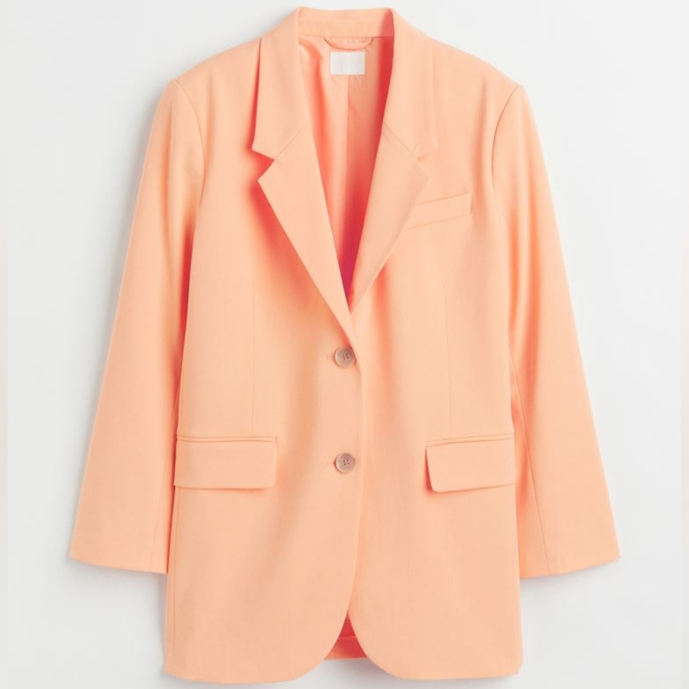 H&M Oversized Peach Blazer